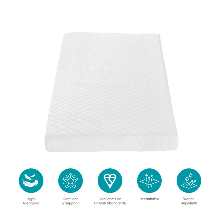 Tutti Bambini Sprung Cot Mattress - 140 x 70cm