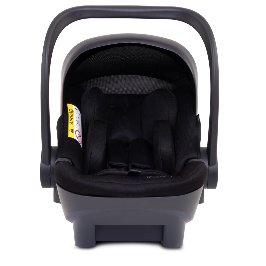 iCandy Peach 7 Pushchair and Carrycot - Complete Car Seat Bundle - Black Edition