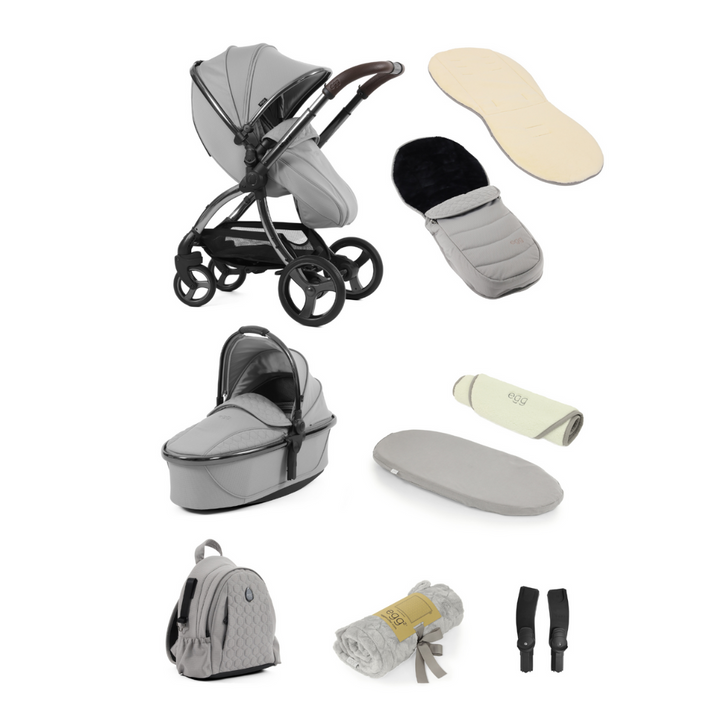 egg3® Stroller Snuggle Bundle  - Glacier