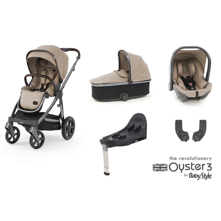 Babystyle Oyster 3 Essential Bundle - Butterscotch