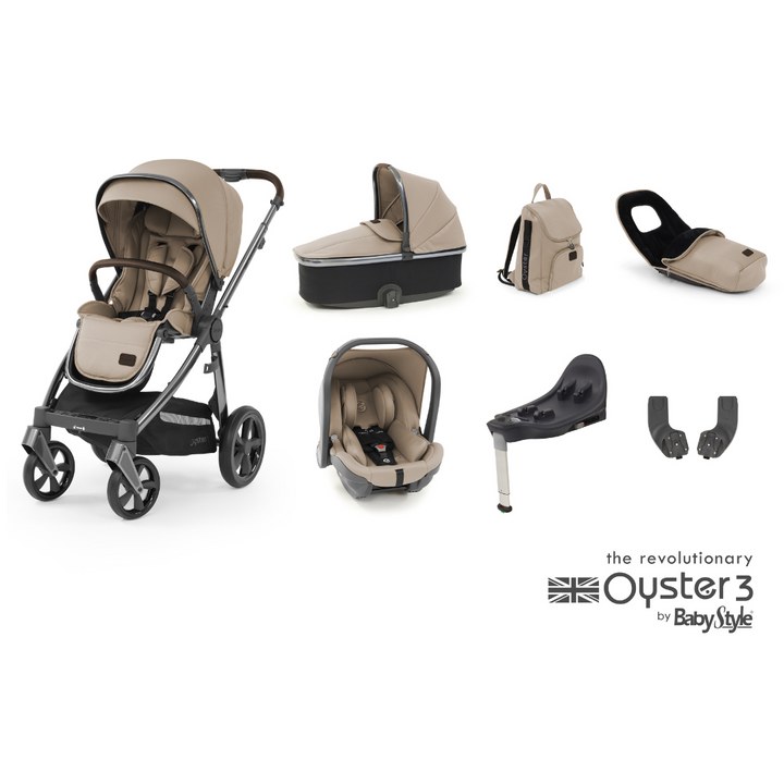 Babystyle Oyster 3 Luxury Bundle - Butterscotch