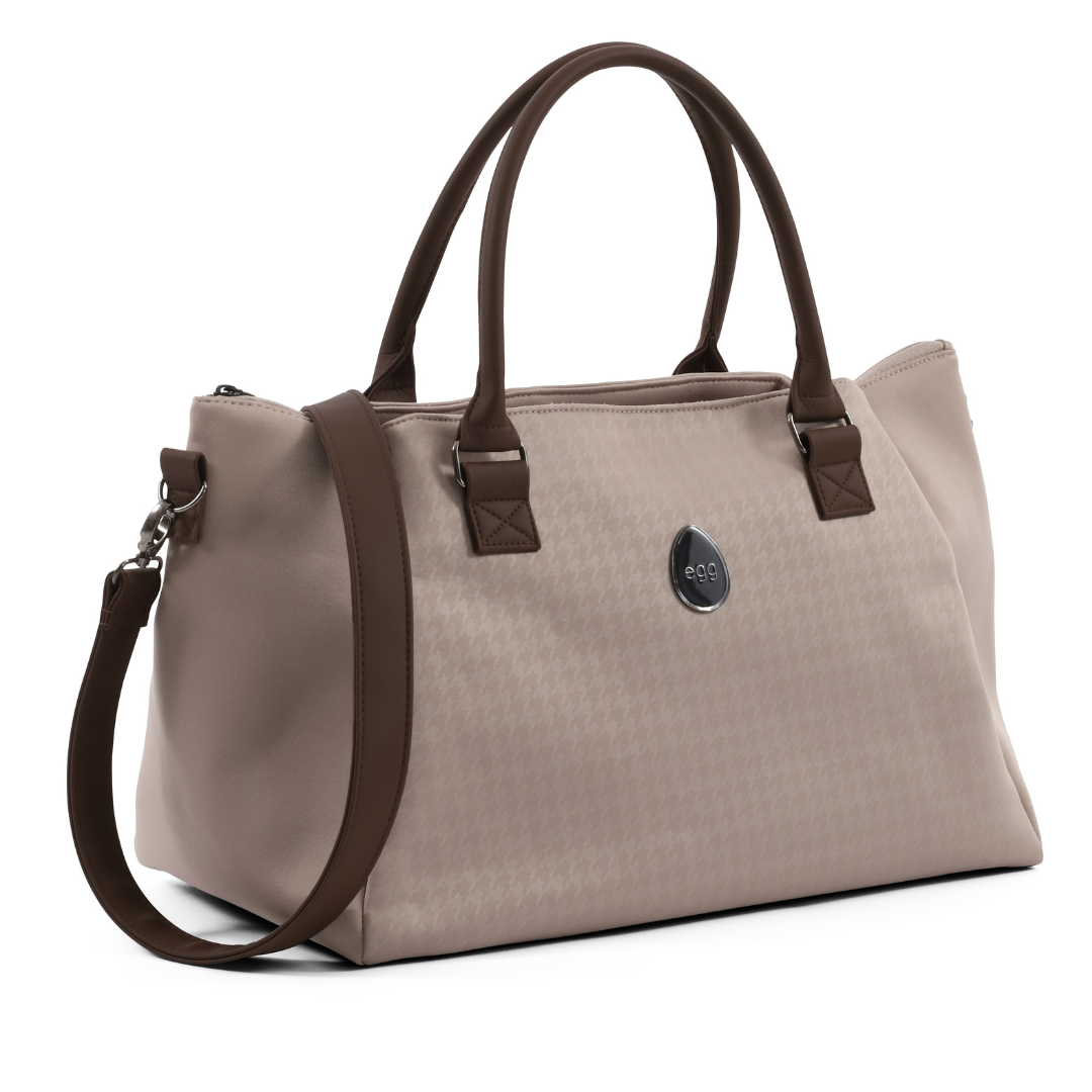 egg3® Overnight bag - Houndstooth Almond