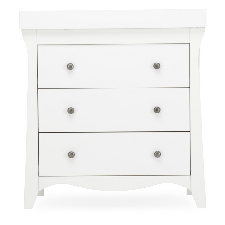 CuddleCo Clara 2-piece Nursery Furniture Set - White