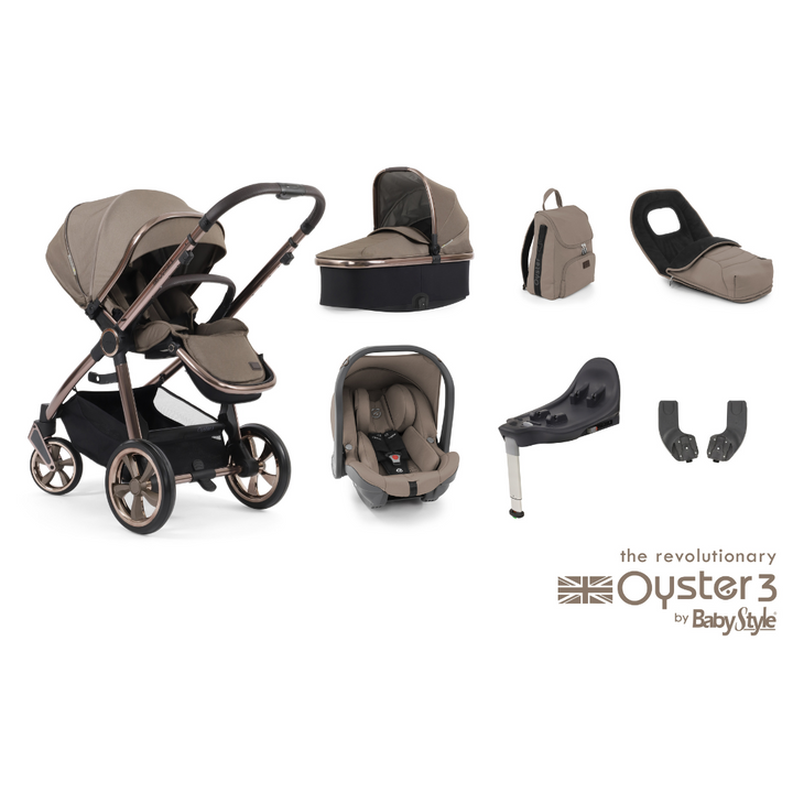 Babystyle Oyster 3 Luxury Bundle - Mink