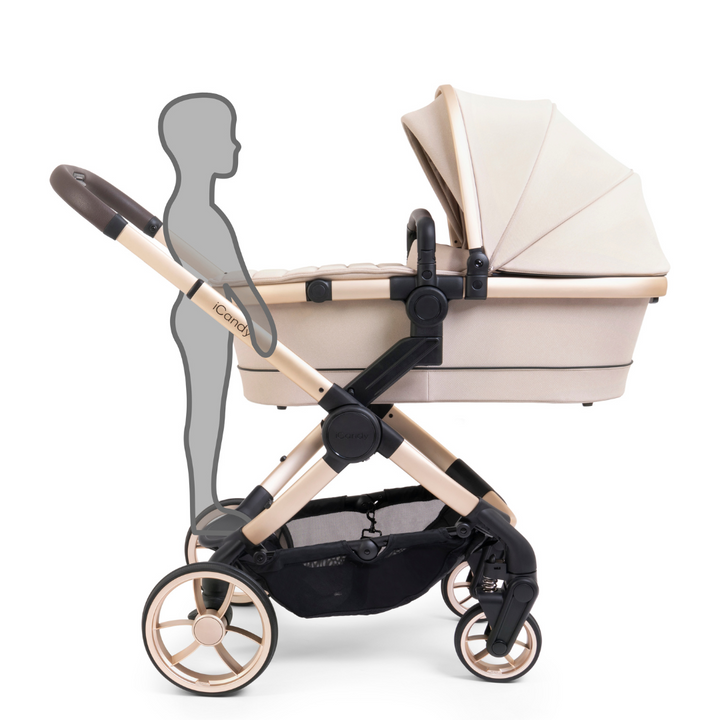 iCandy Peach 7 Pushchair and Carrycot - Complete Bundle - Blonde | Biscotti