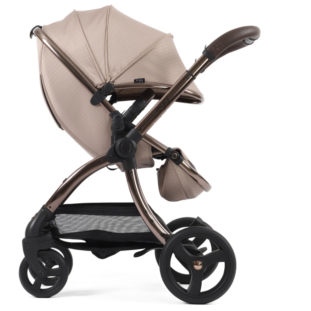 egg3® Stroller Special Edition Snuggle Bundle  -Houndstooth Almond