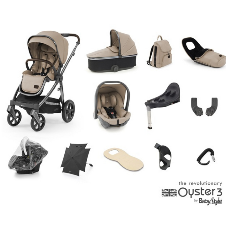 Babystyle Oyster 3 Ultimate Bundle - Butterscotch