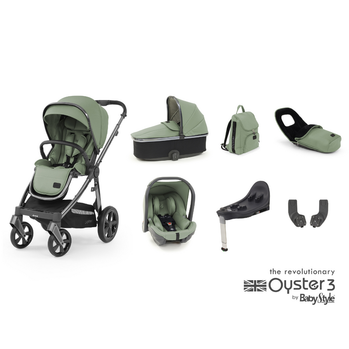 Babystyle Oyster 3 Luxury Bundle - Spearmint