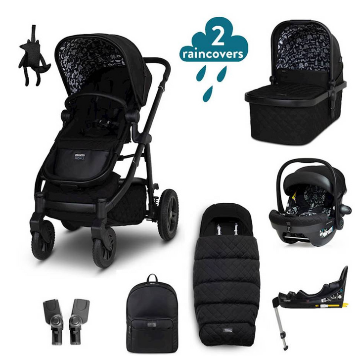 Cosatto WOW 3 Everything Bundle - Silhouette