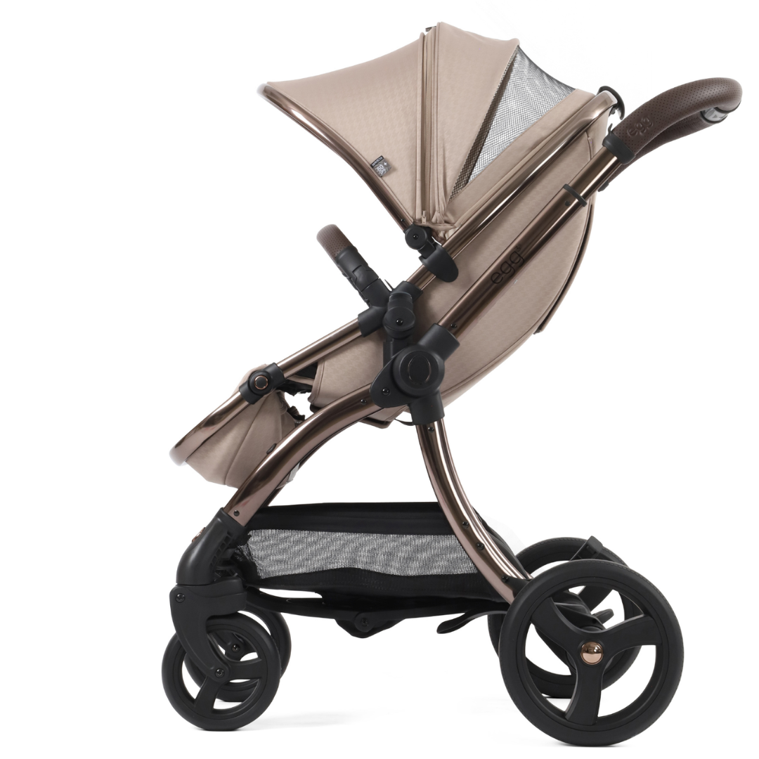 egg3® Stroller Special Edition Luxury Bundle  - Houndstooth Almond