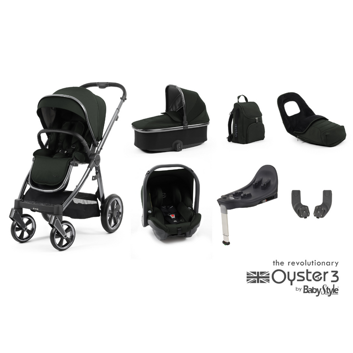 Babystyle Oyster 3 Luxury Bundle - Black Olive