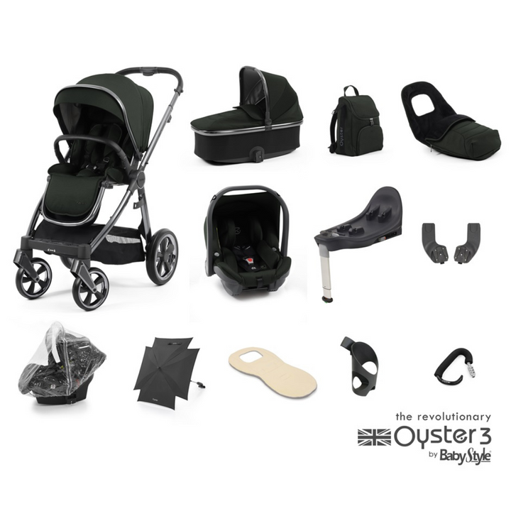 Babystyle Oyster 3 Ultimate Bundle - Black Olive