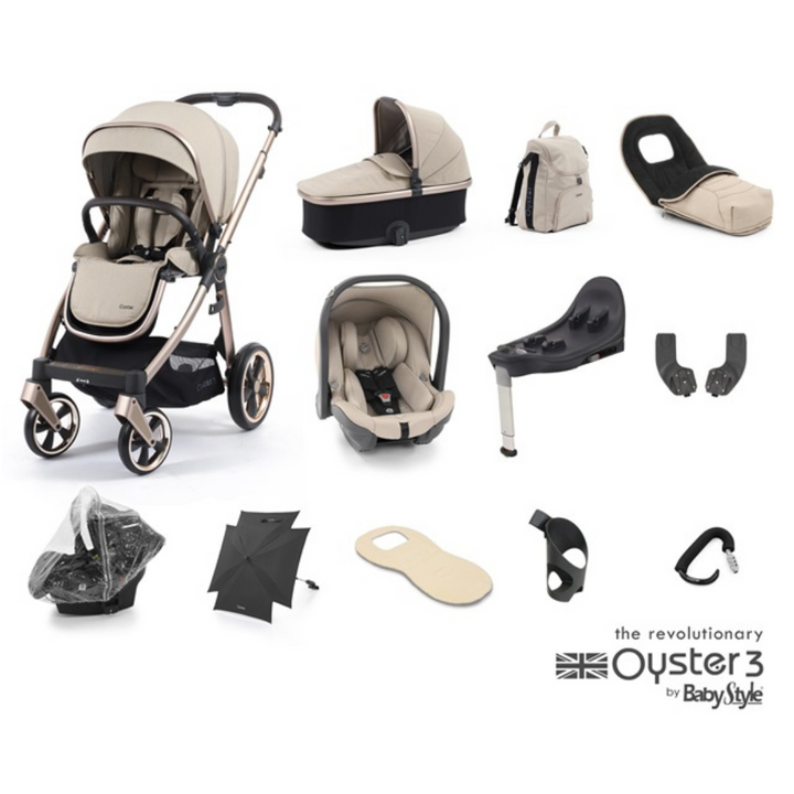 Babystyle Oyster 3 Ultimate Bundle - Creme Brulee