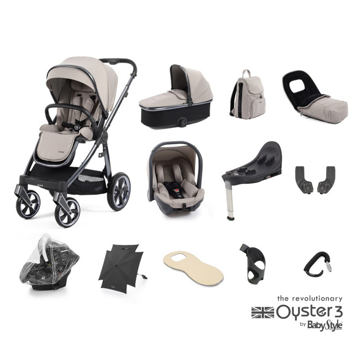 Babystyle Oyster 3 Ultimate Bundle - Stone