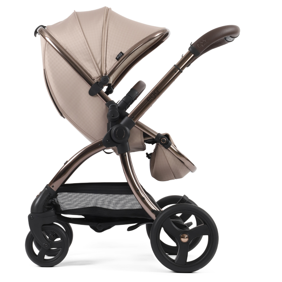 egg3® Stroller Special Edition Luxury Bundle  - Houndstooth Almond