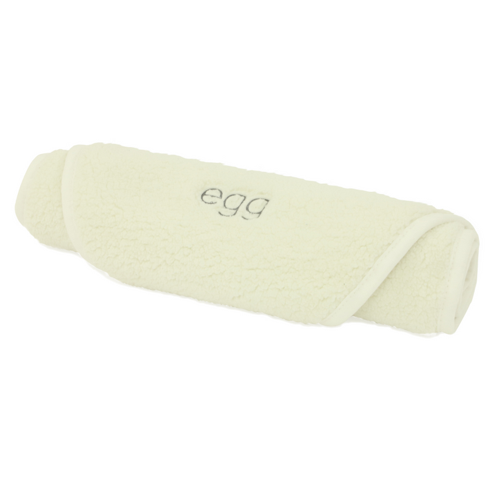 Egg Carrycot Sherpa Mattress Topper - Cream