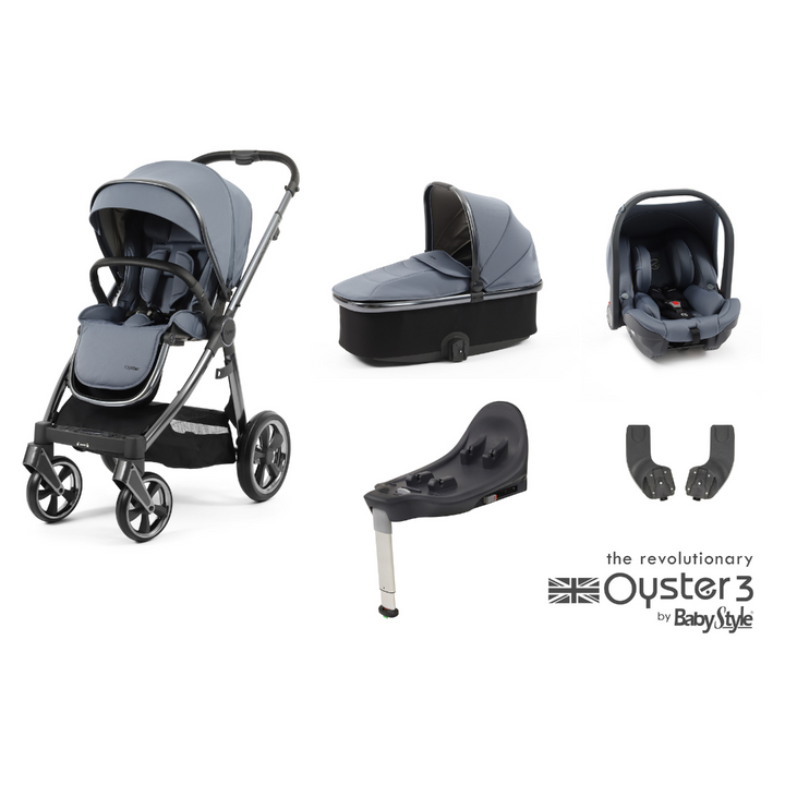 Babystyle Oyster 3 Essential Bundle - Dream Blue