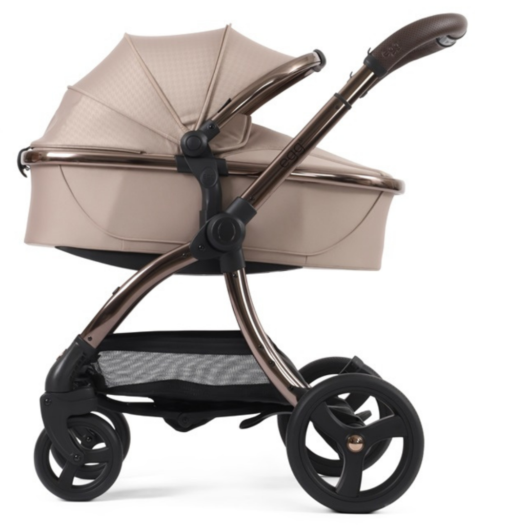 egg3® Stroller Special Edition Luxury Bundle  - Houndstooth Almond