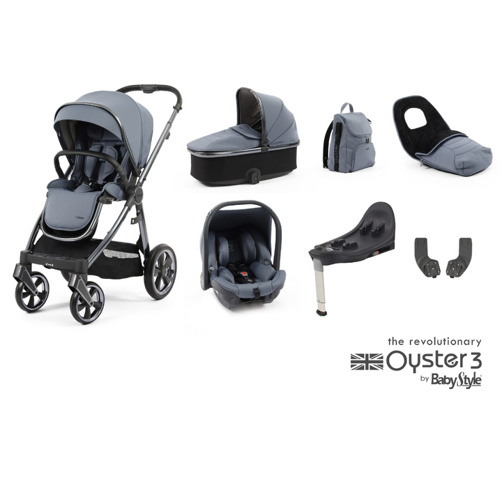 Babystyle Oyster 3 Luxury Bundle - Dream Blue