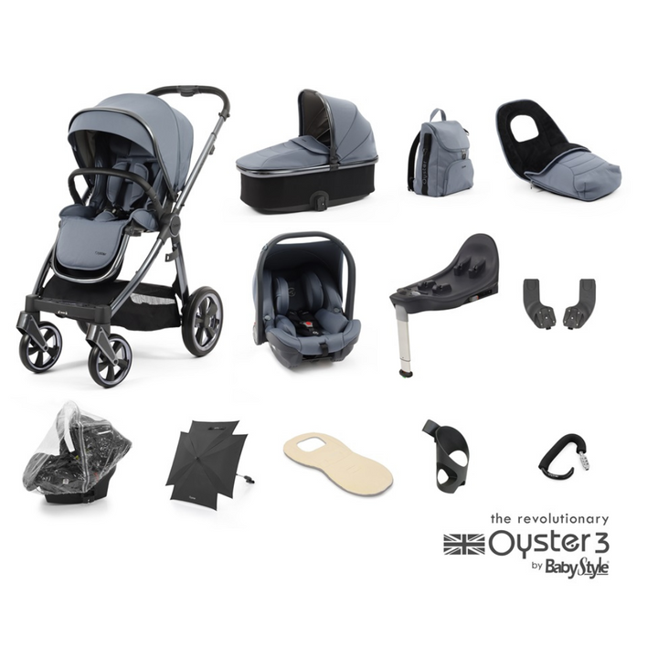 Babystyle Oyster 3 Ultimate Bundle - Dream Blue