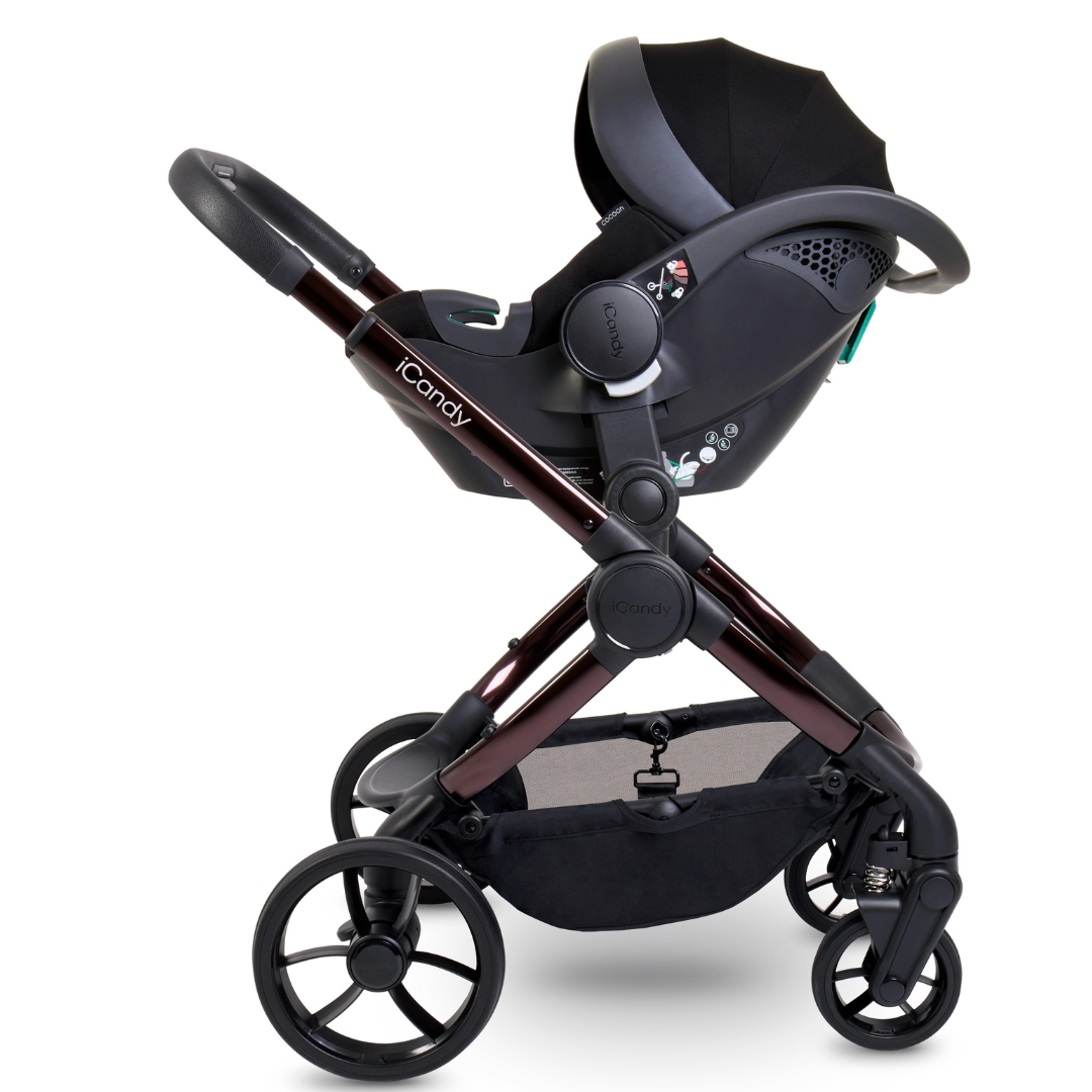 iCandy Peach 7 Pushchair and Carrycot - Complete Car Seat Bundle - Coco