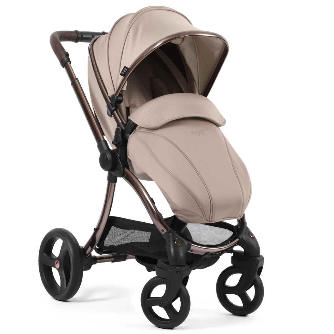 egg3® Stroller Special Edition Luxury Bundle  - Houndstooth Almond