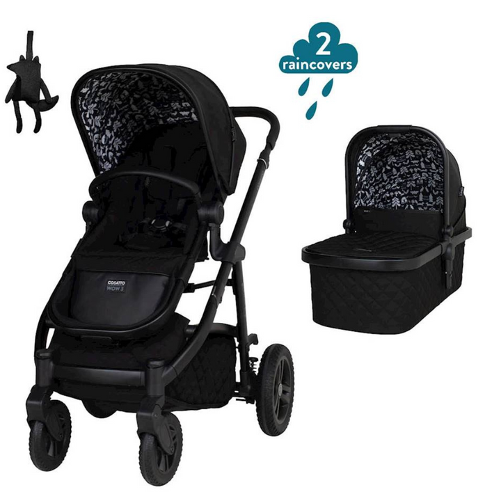 Cosatto WOW 3 Pram & Pushchair - Silhouette