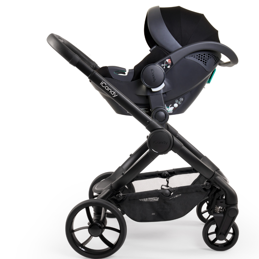 iCandy Peach 7 Pushchair and Carrycot - Complete Car Seat Bundle - Ivy