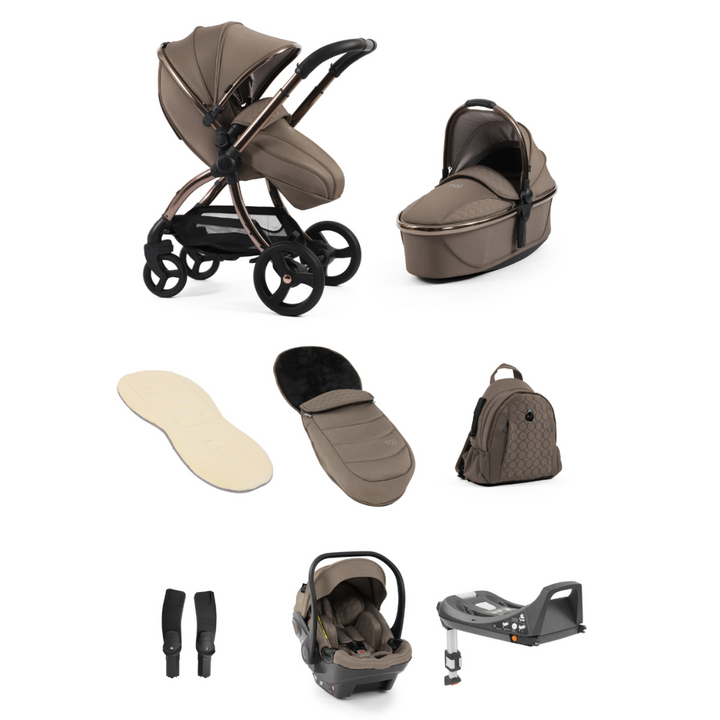 egg3® Stroller Luxury Bundle  - Mink