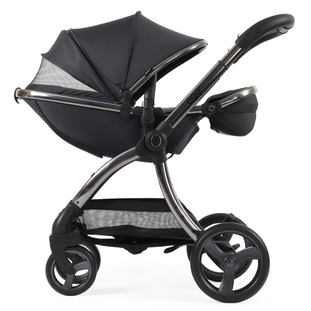 egg3® Stroller Luxury Bundle  - Carbonite