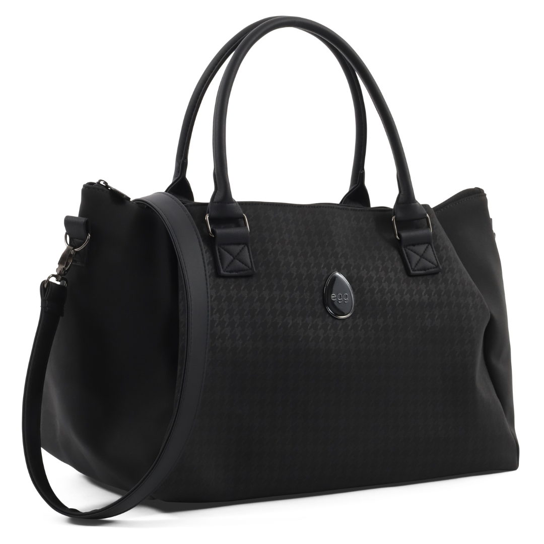 egg3® Overnight bag - Houndstooth Black