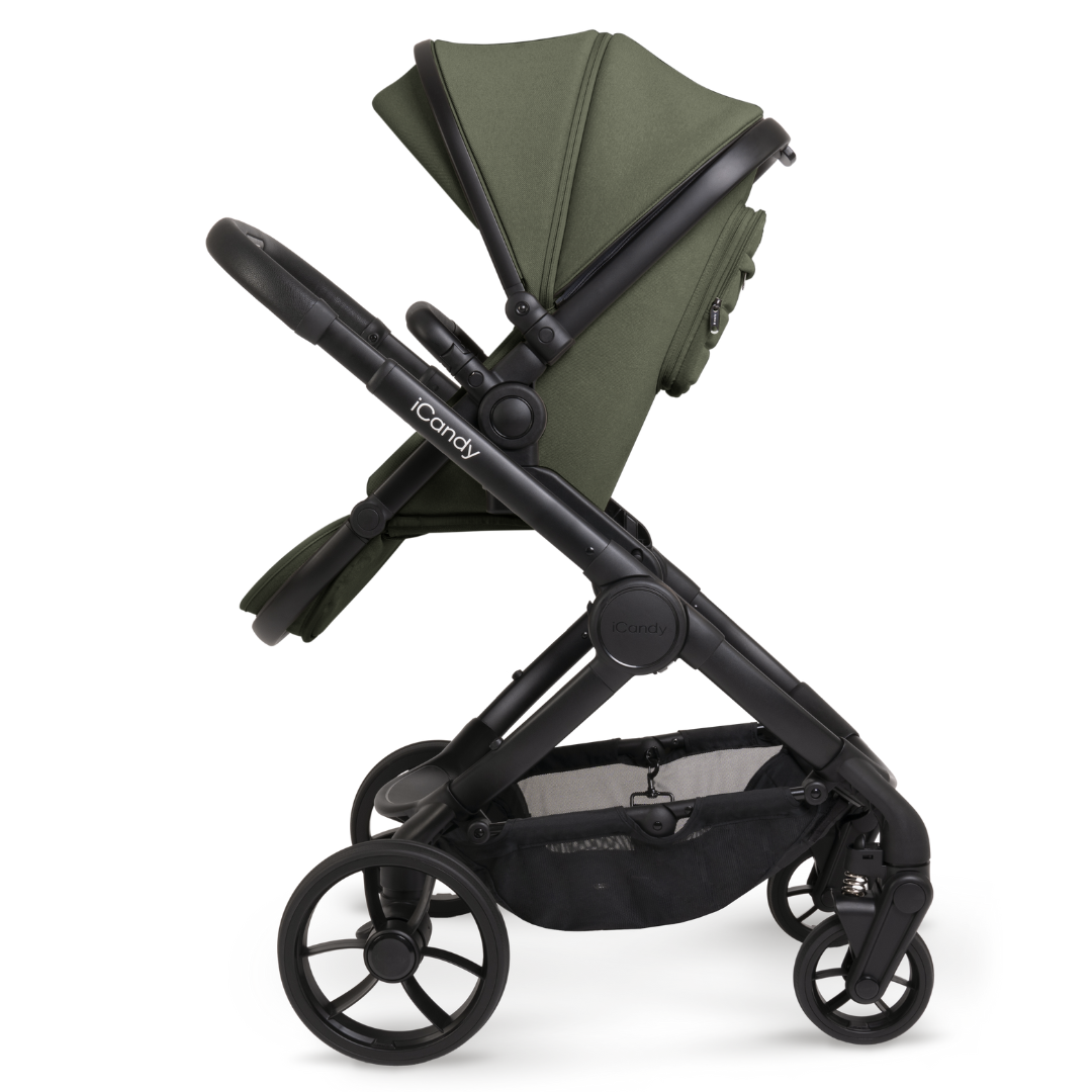 iCandy  Peach 7 Pushchair and Carrycot - Complete Bundle - Jet | Ivy