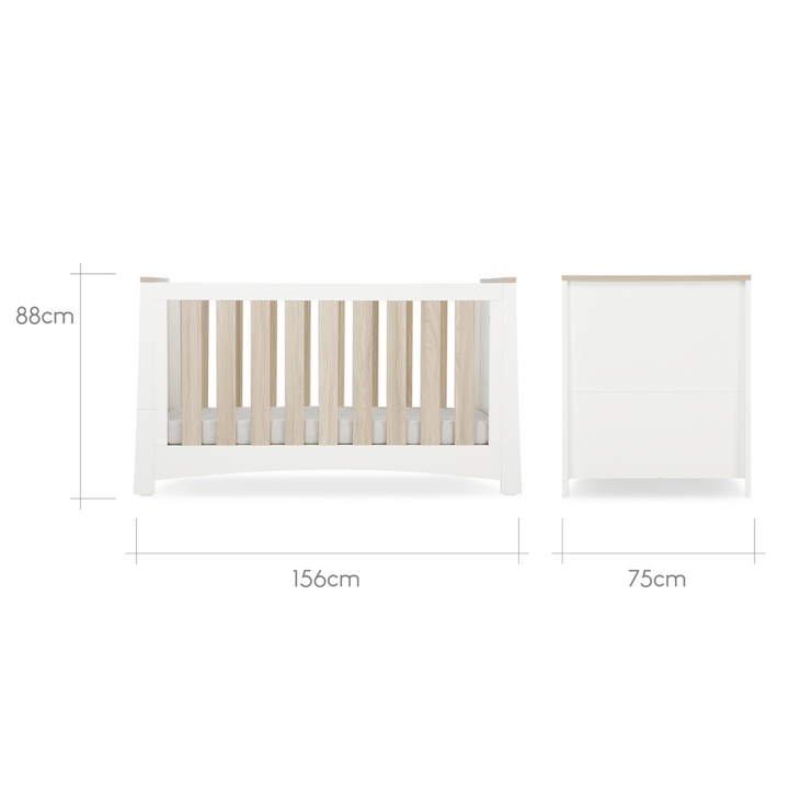 CuddleCo Ada 2-piece Nursery Furniture Set