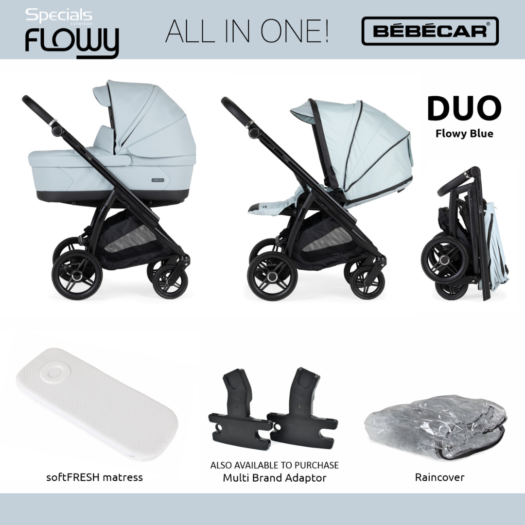 Bebecar Flowy Duo - Blue