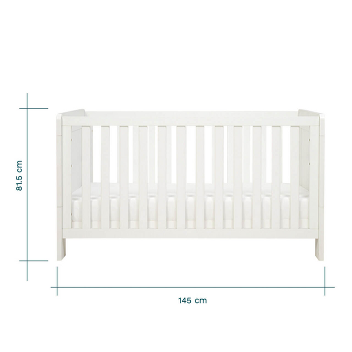 Tutti Bambini Alba Cot Bed - White