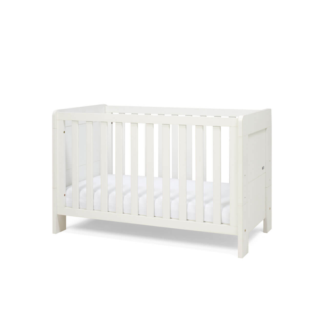 Tutti Bambini Alba Mini Cot Bed - White