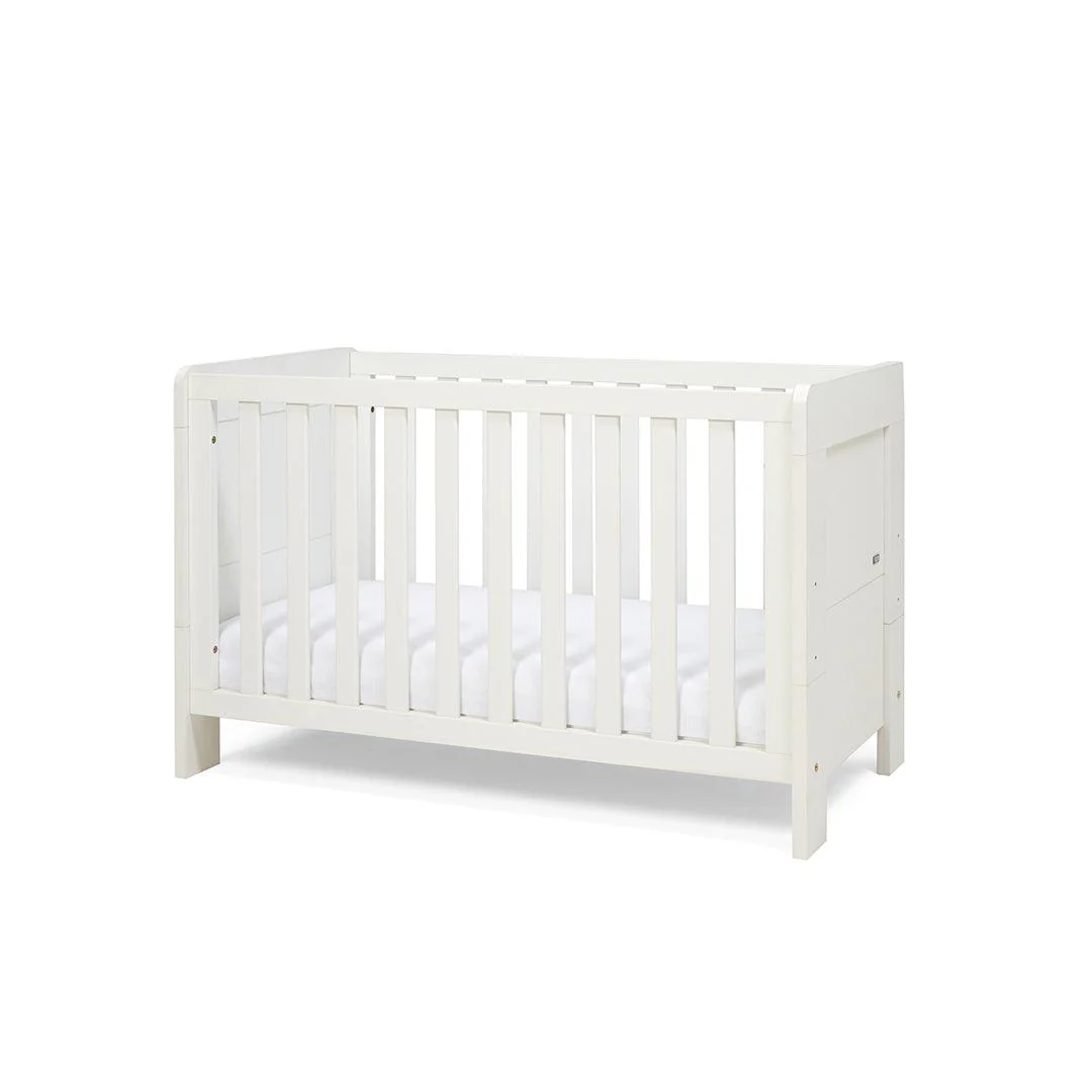 Tutti Bambini Alba Mini Cot Bed - White