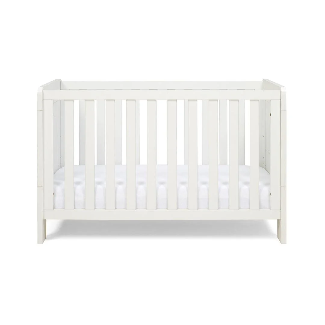 Tutti Bambini Alba Mini Cot Bed - White