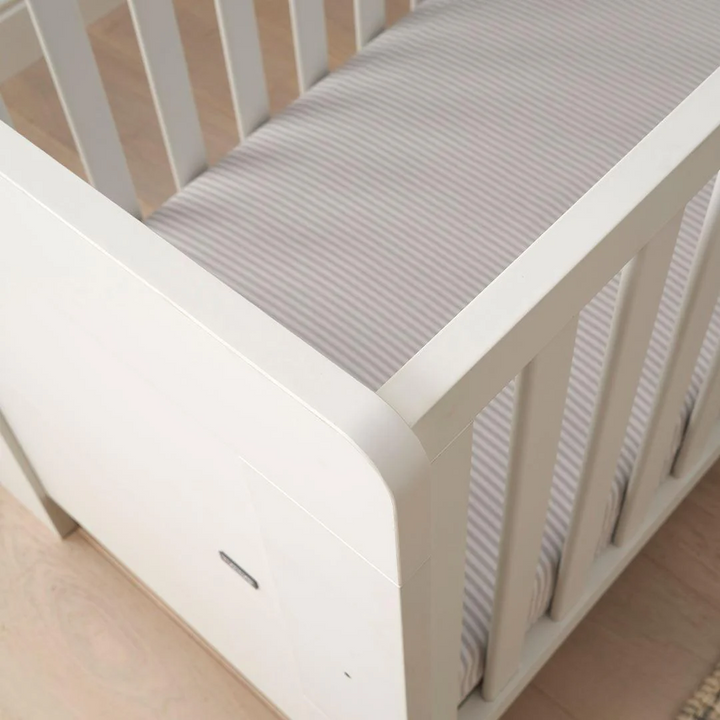 Tutti Bambini Alba Mini Cot Bed - White