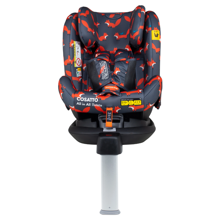 Cosatto All in All 360 Rotate Car Seat - Charcoal Mister Fox