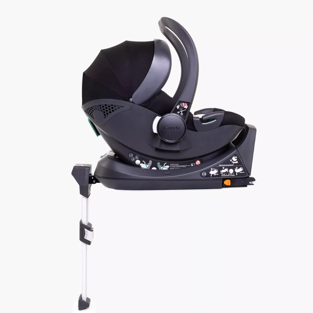 iCandy Peach 7 All-Terrain Complete Car Seat Bundle - Storm