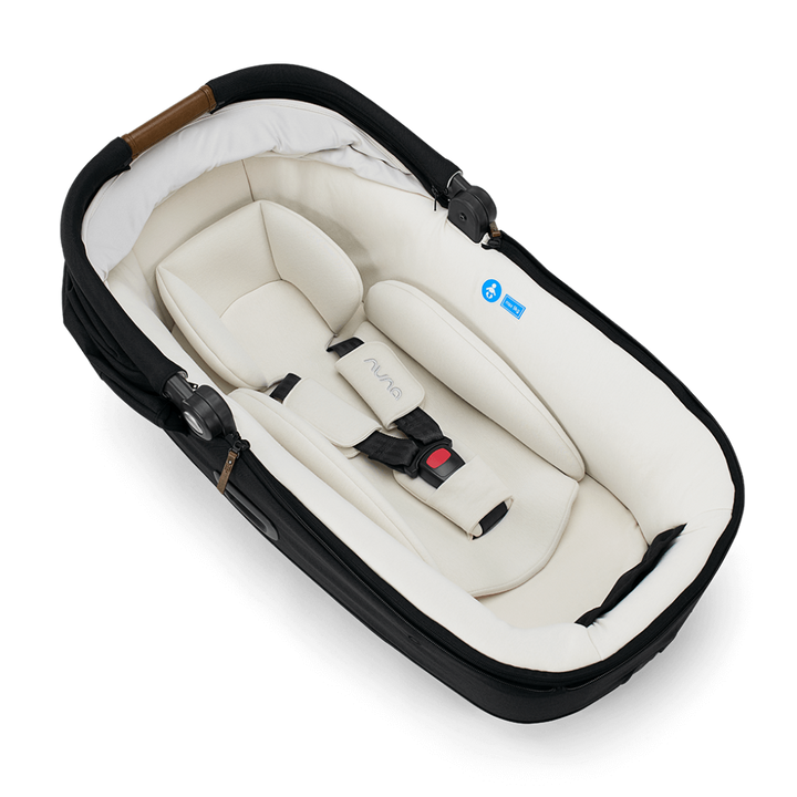 Nuna Cari NEXT Lay Flat Car Carrycot - Caviar