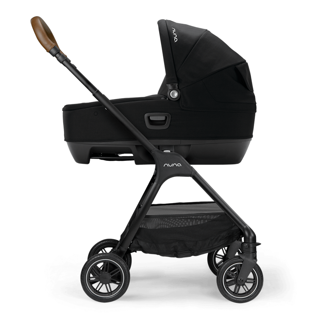 Nuna Cari NEXT Lay Flat Car Carrycot - Caviar