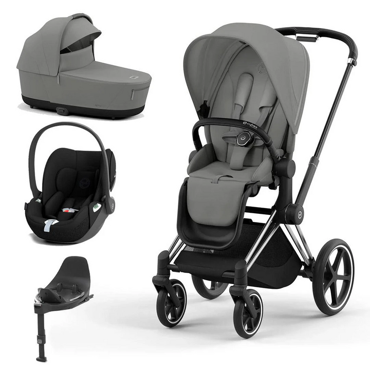 CYBEX Priam Cloud T Travel System - Mirage Grey