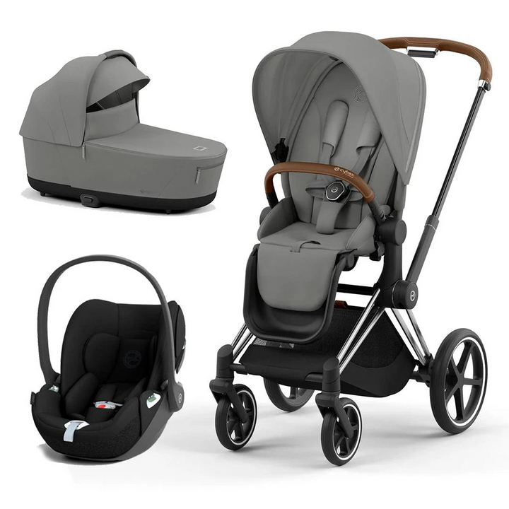 CYBEX Priam Cloud T Travel System - Mirage Grey