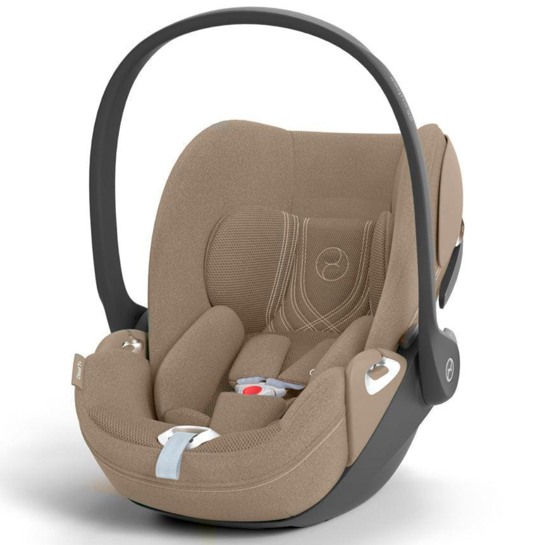 CYBEX Cloud T i-Size Plus Rotating Baby Car Seat - Cozy Beige