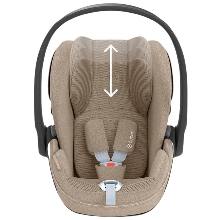 CYBEX Cloud T i-Size Plus Rotating Baby Car Seat - Cozy Beige