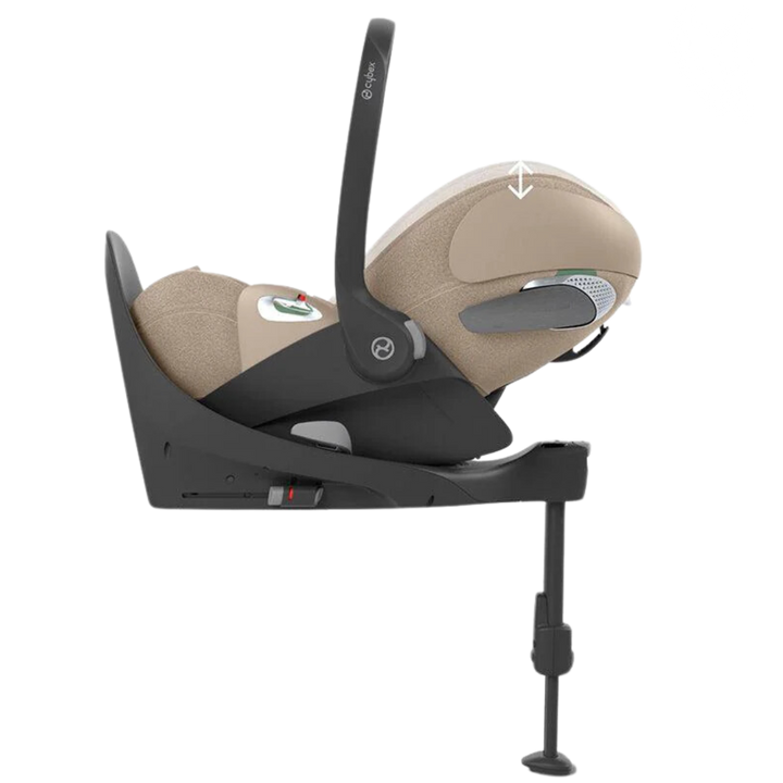 CYBEX Cloud T i-Size Plus Rotating Baby Car Seat - Cozy Beige