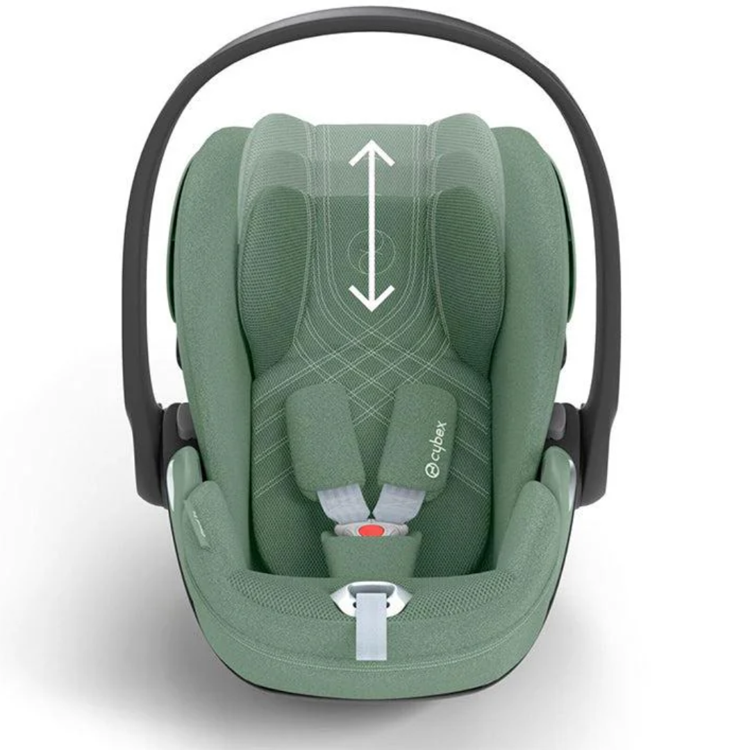 CYBEX Cloud T i-Size Plus Rotating Baby Car Seat - Leaf Green