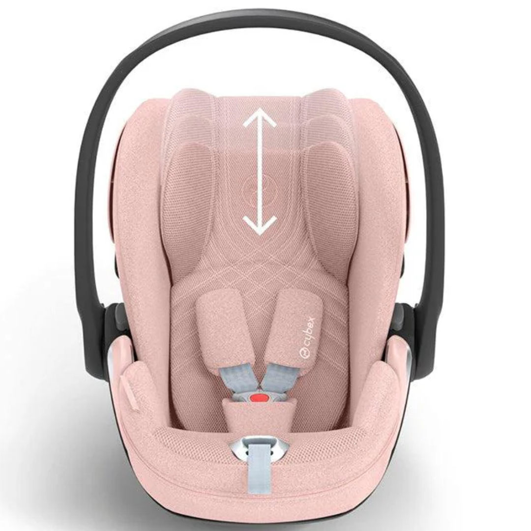 CYBEX Cloud T i-Size Plus Rotating Baby Car Seat - Peach Pink